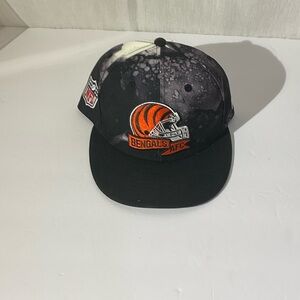 NFL Bengals AFC Black and Orange Hat
